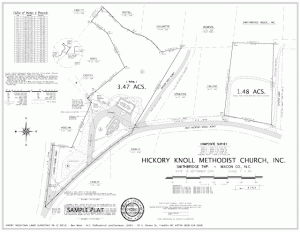 Example Surveying Plats and Maps - Smoky Mountain Land Surveying ...